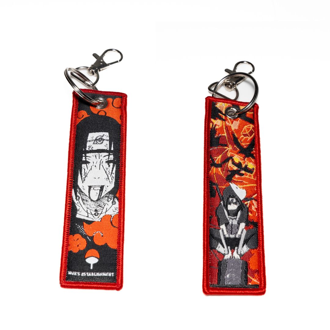 Itachi Anime Woven Keyring