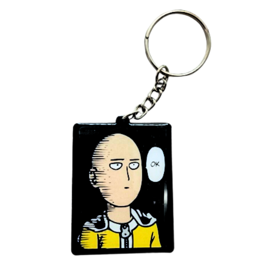 Saitama Keychain