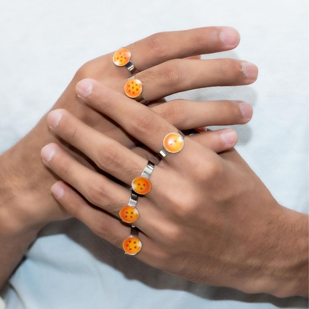 Goku Star Ring Set