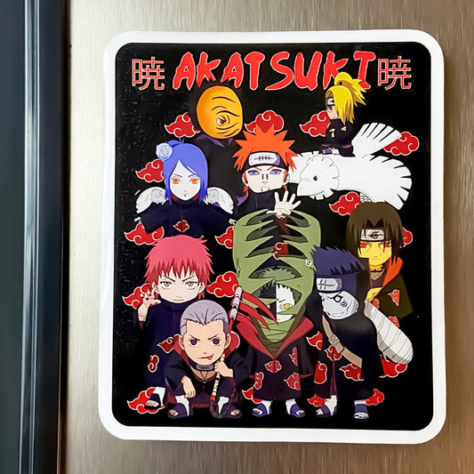 Akatsuki Team Fridge Magnet