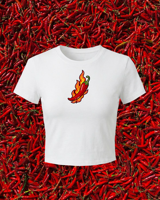 Mirchi Crop Top (Embroidery)