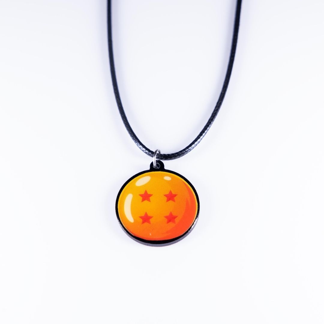 4 Star Dragonball Necklace