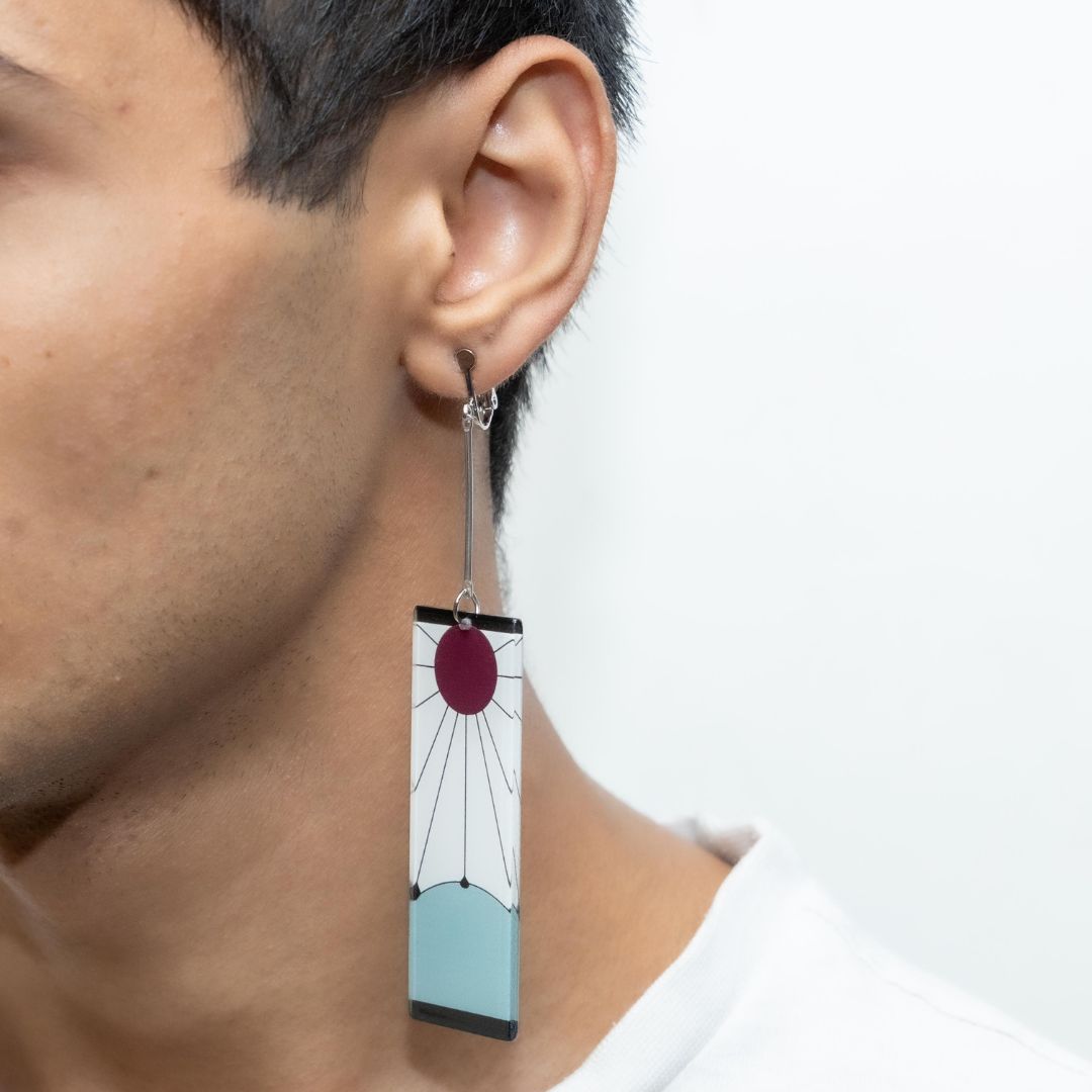 Jewelry Tanjiro Earrings Hot Topic Real Hanafuda Earrings Nipocaio