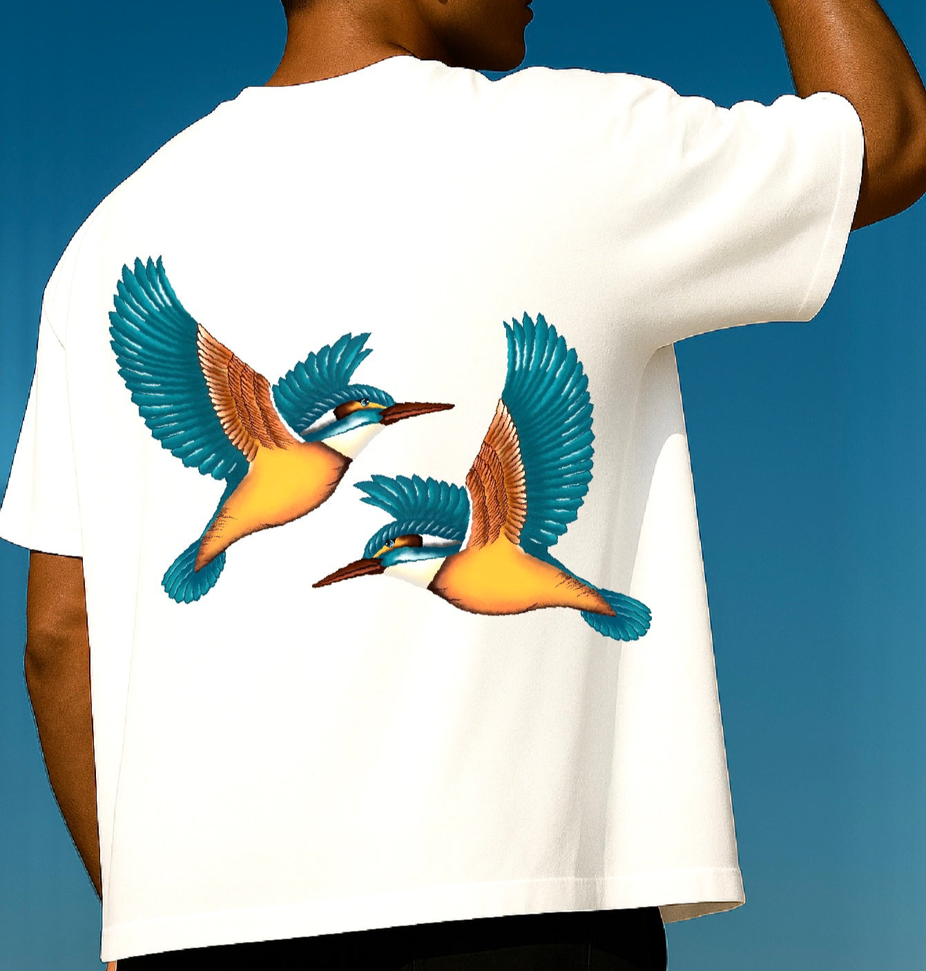 “Udaan” Kingfisher T-shirt