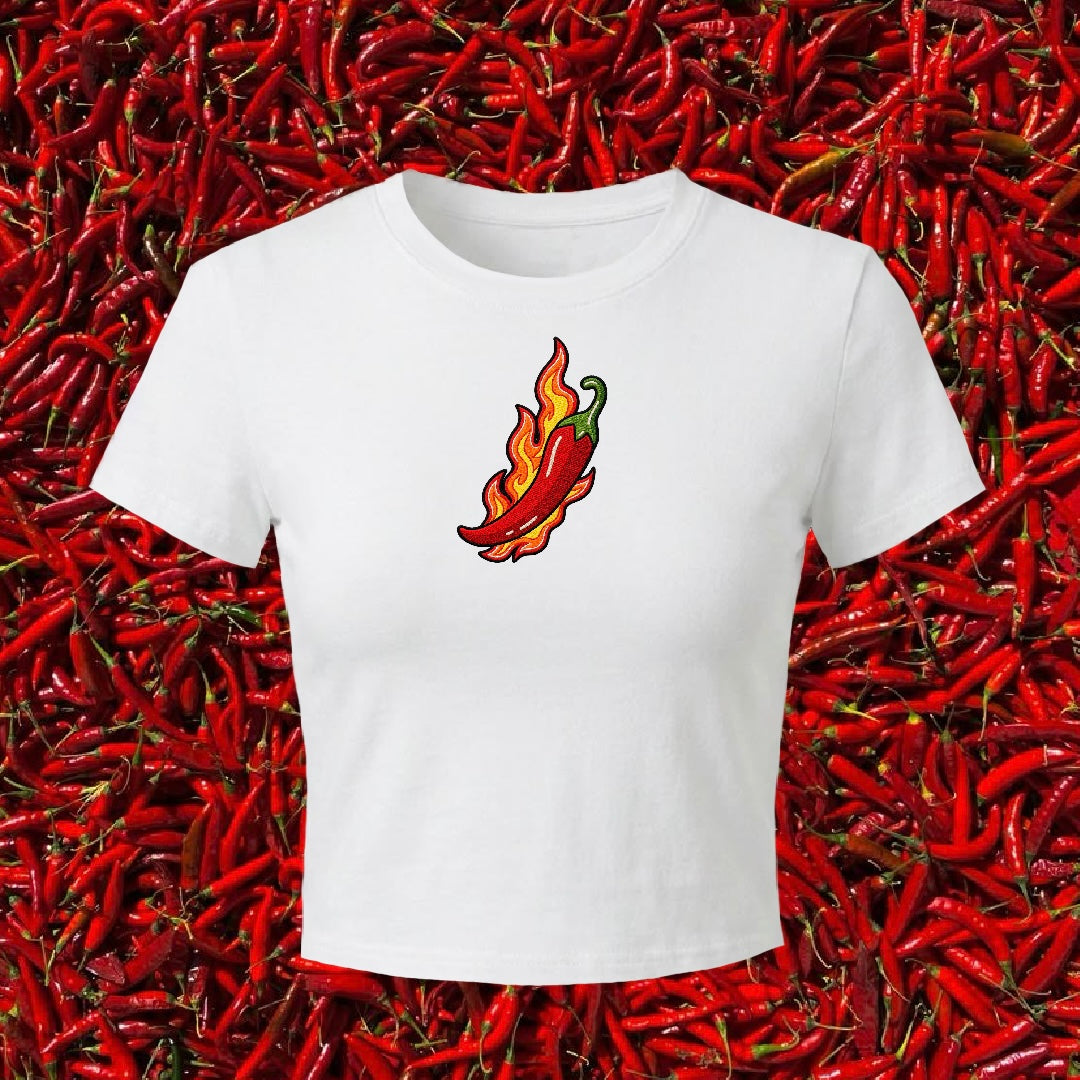 Mirchi Crop Top