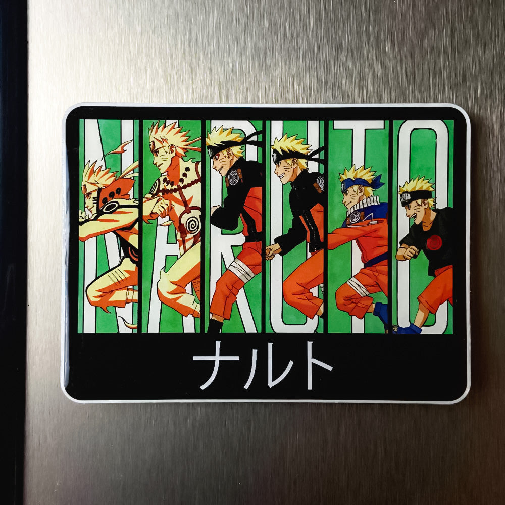 Naruto's Journey Fridge Magnet