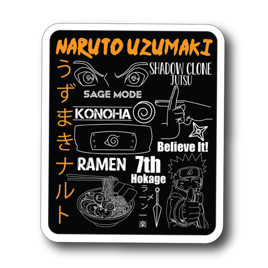 Naruto’s Life Sticker