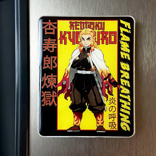 Kyojuro Rengoku Fridge Magnet