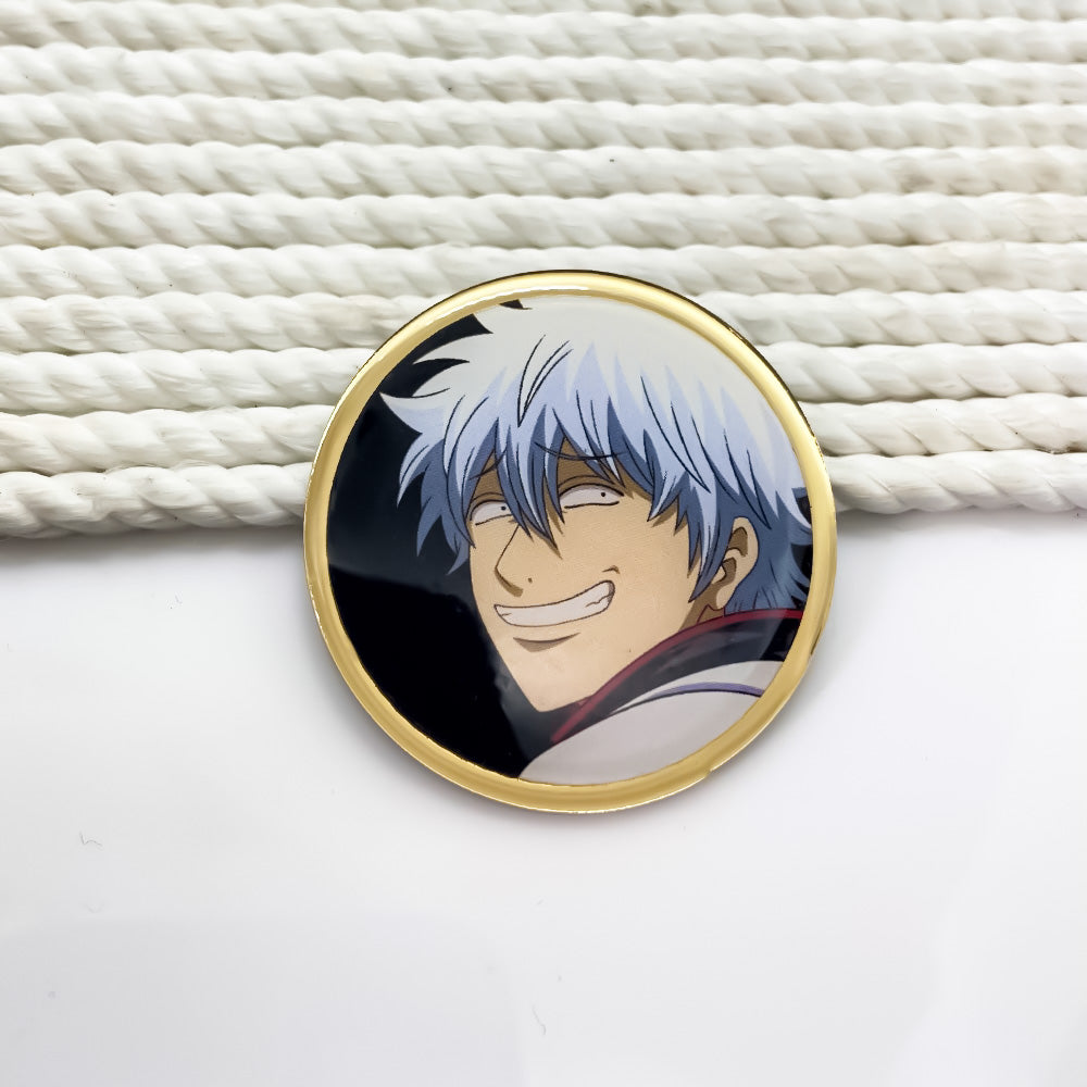 Gintoki Sakata Badge